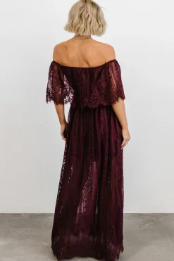Outlet Baltic Born Caroline Lace Maxi Dress | Mulberry