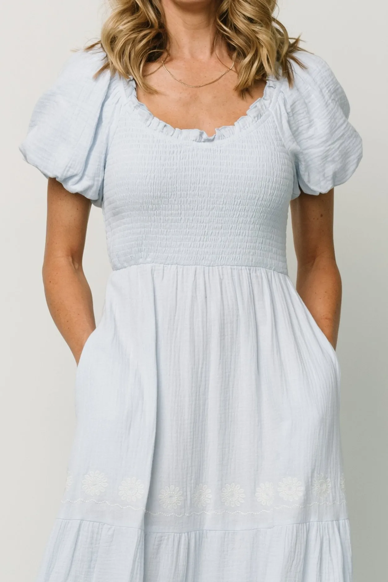 Online Baltic Born Carrington Maxi Dress | Light Blue LightBlue
