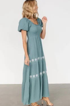 Discount Baltic Born Carrington Maxi Dress | Vintage Teal VintageTeal