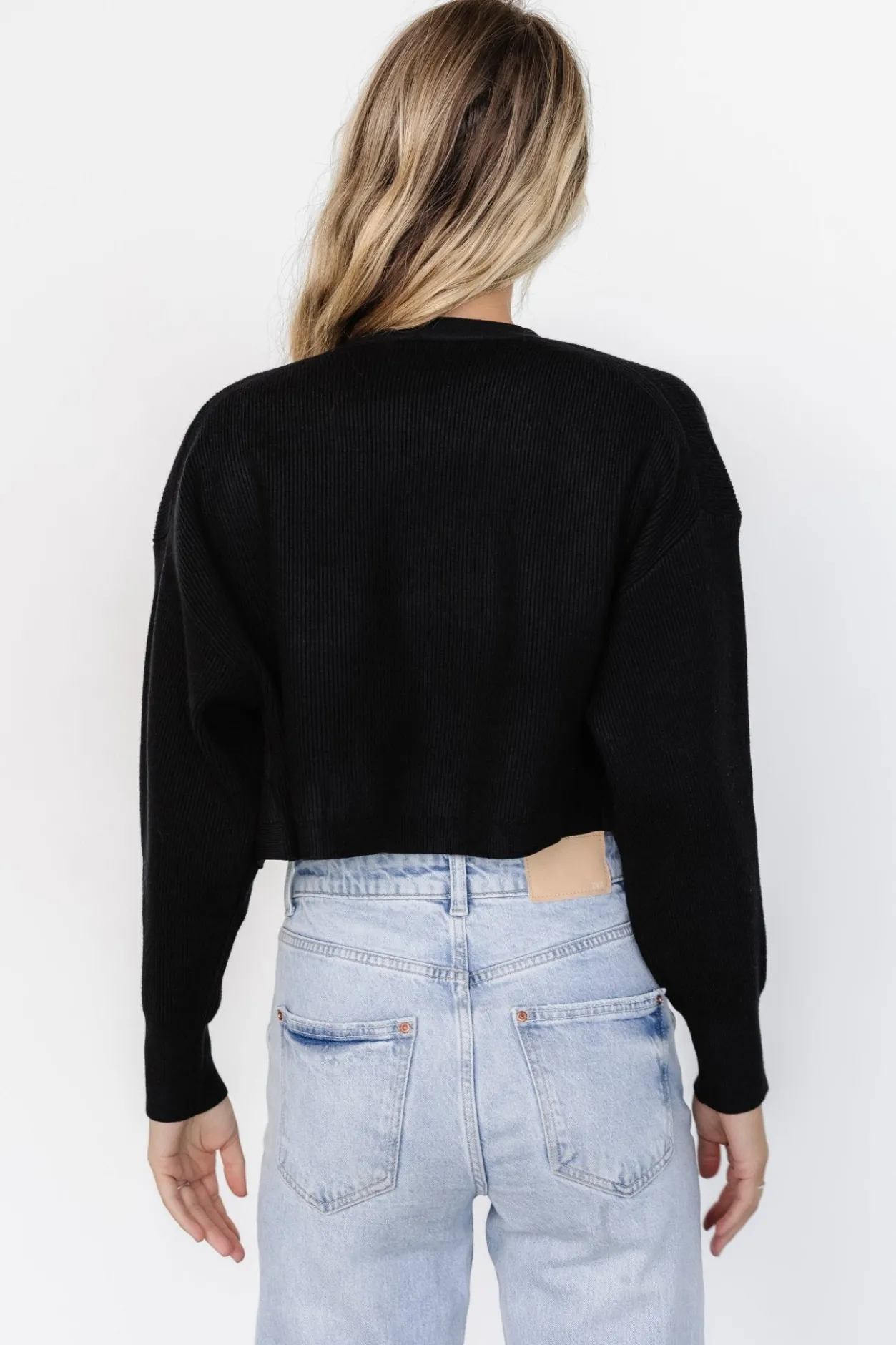Discount Baltic Born Cecil Open Cardigan | Black