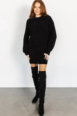 Clearance Baltic Born Christa Sweater Dress | Black