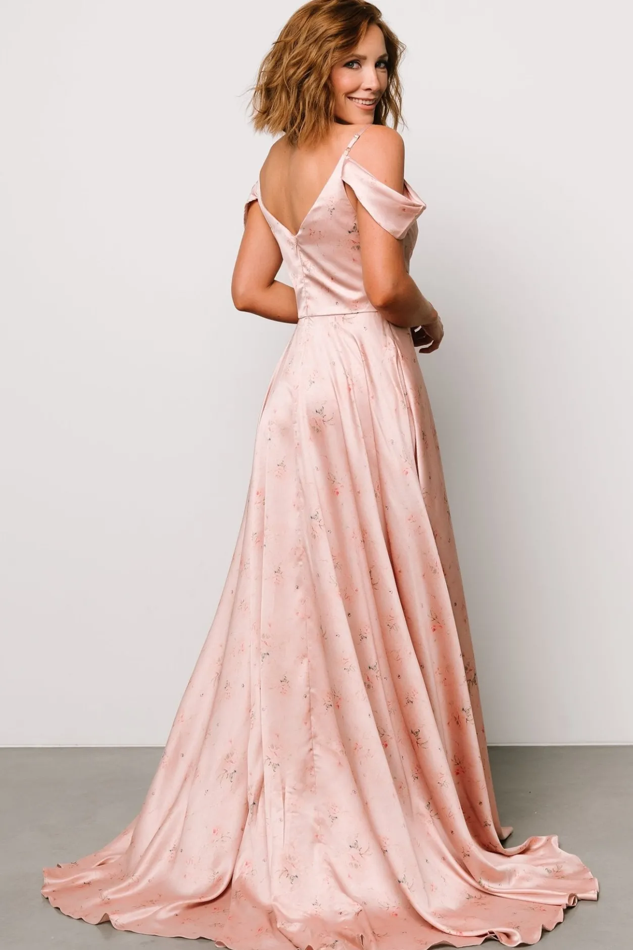 Outlet Baltic Born Clairemont Gown | Dusty Blush DustyBlush