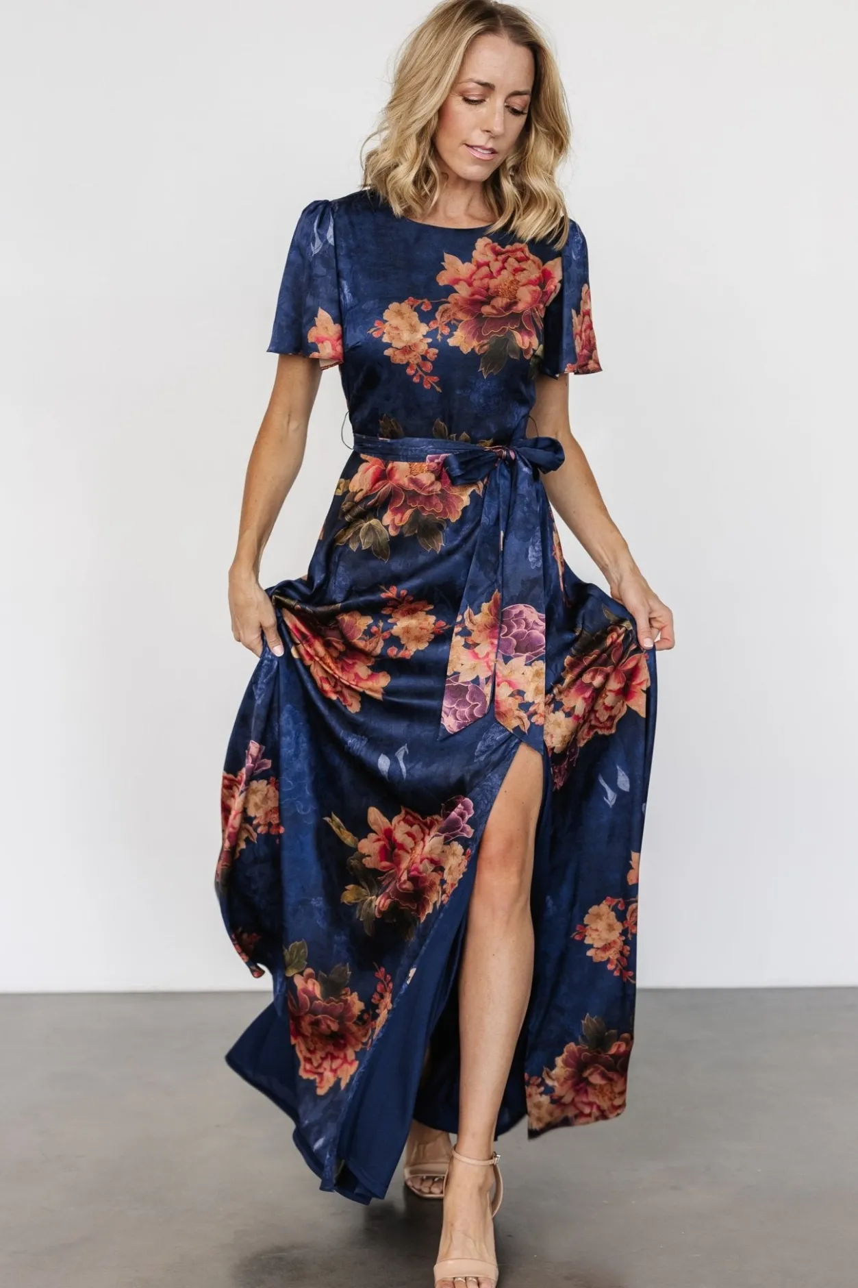 Best Baltic Born Colina Maxi Dress | Navy Floral NavyFloral