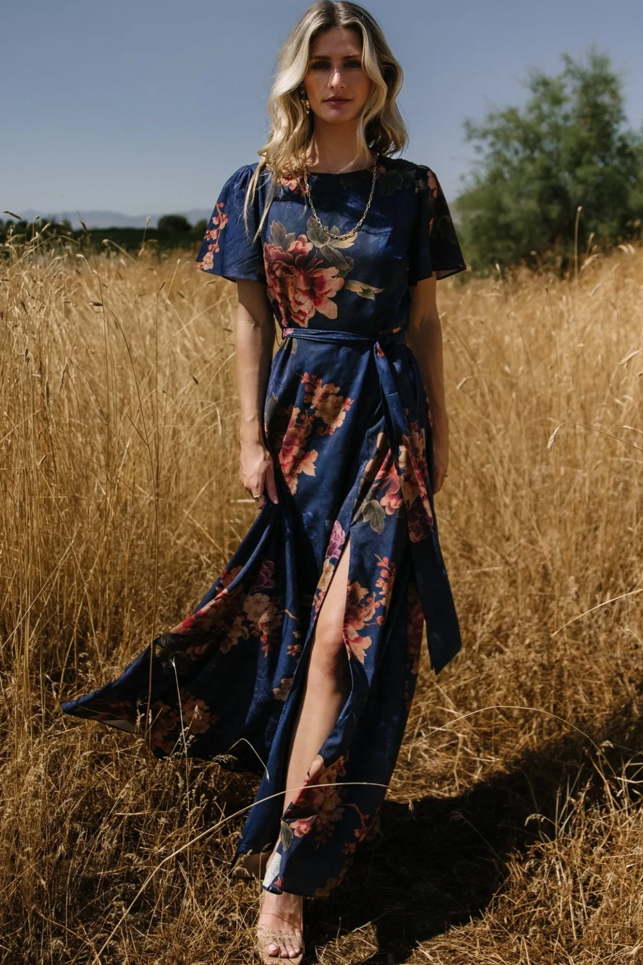 Best Baltic Born Colina Maxi Dress | Navy Floral NavyFloral