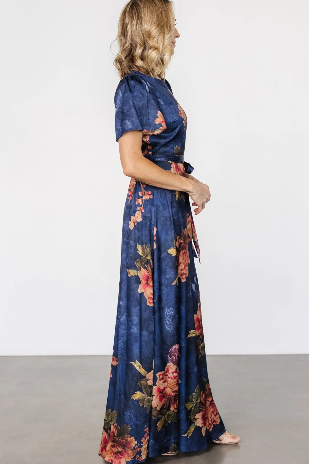 Best Baltic Born Colina Maxi Dress | Navy Floral NavyFloral