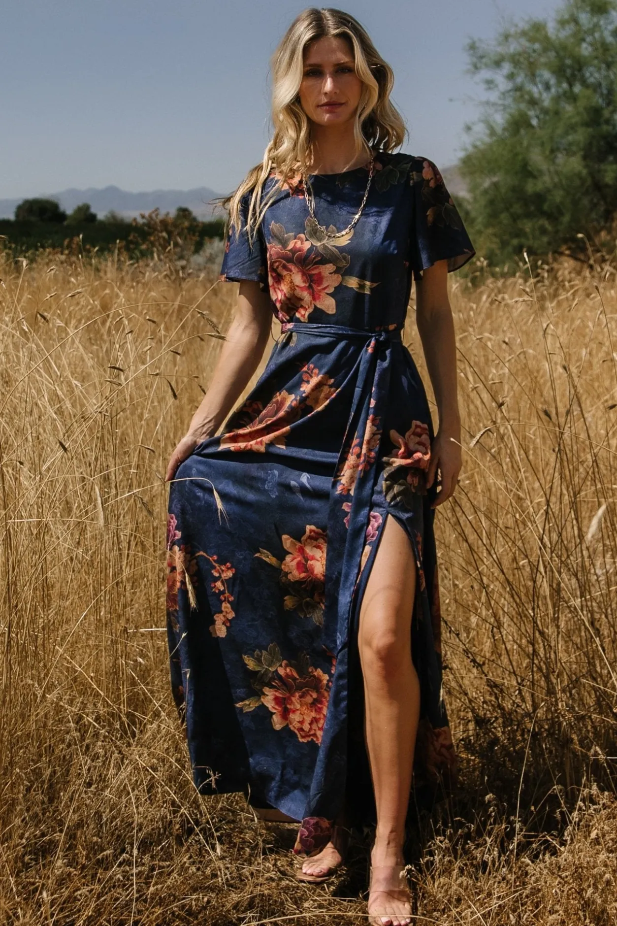 Best Baltic Born Colina Maxi Dress | Navy Floral NavyFloral