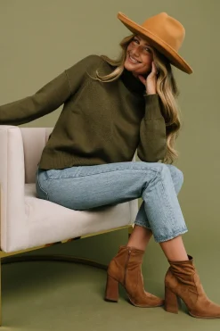 Fashion Baltic Born Collins Knit Sweater | Olive