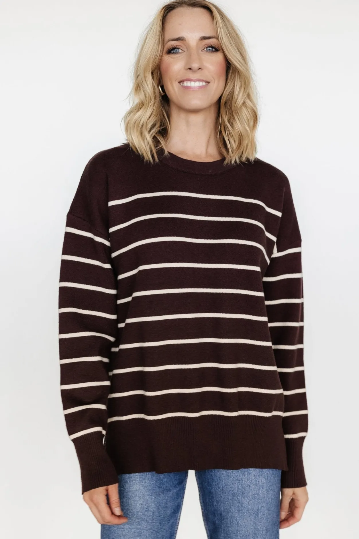 Best Baltic Born Colmar Striped Sweater | Clove + Cream Clove+Cream