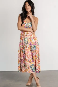 New Baltic Born Coronado Midi Dress | Multi Floral MultiFloral