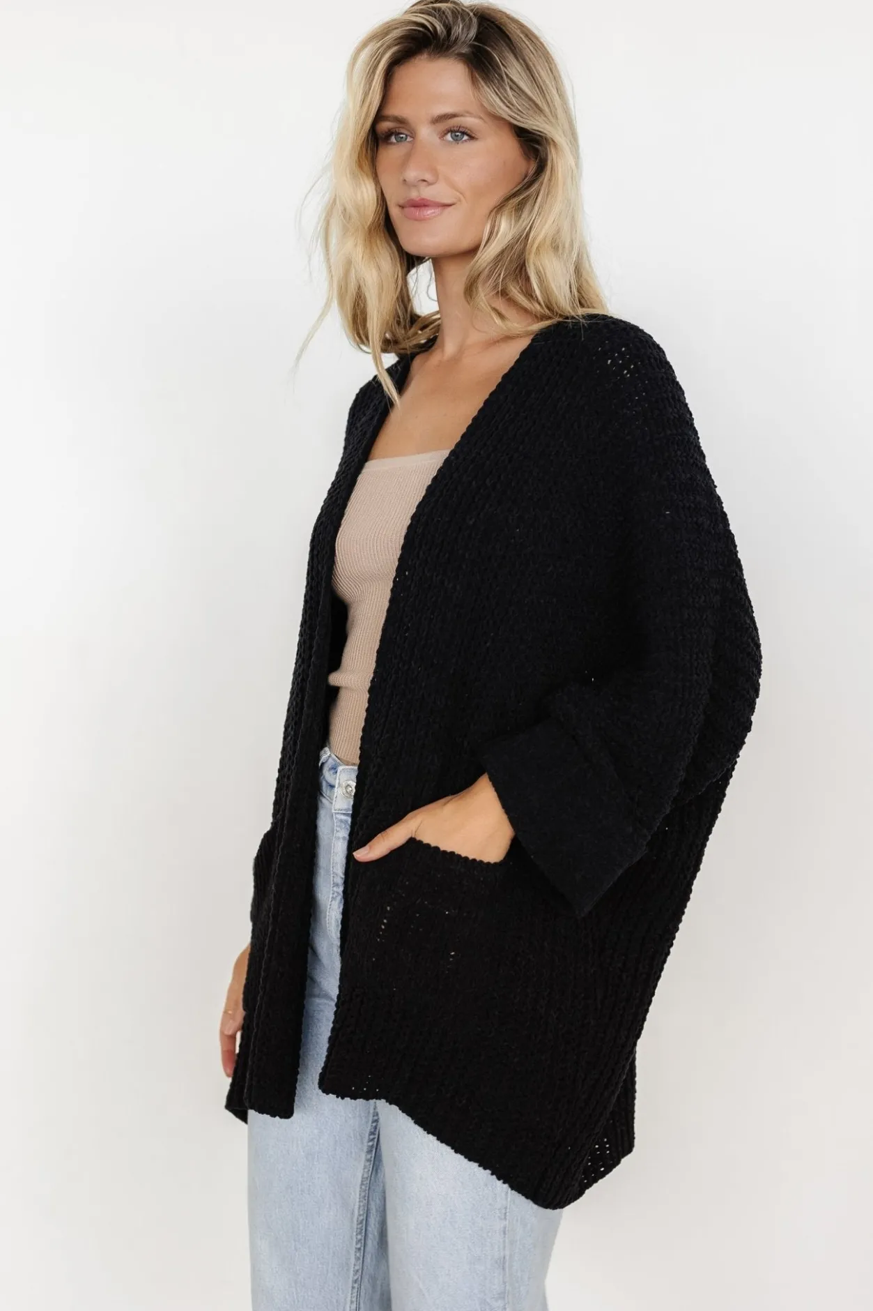 Fashion Baltic Born Cybele Oversized Cardigan | Black