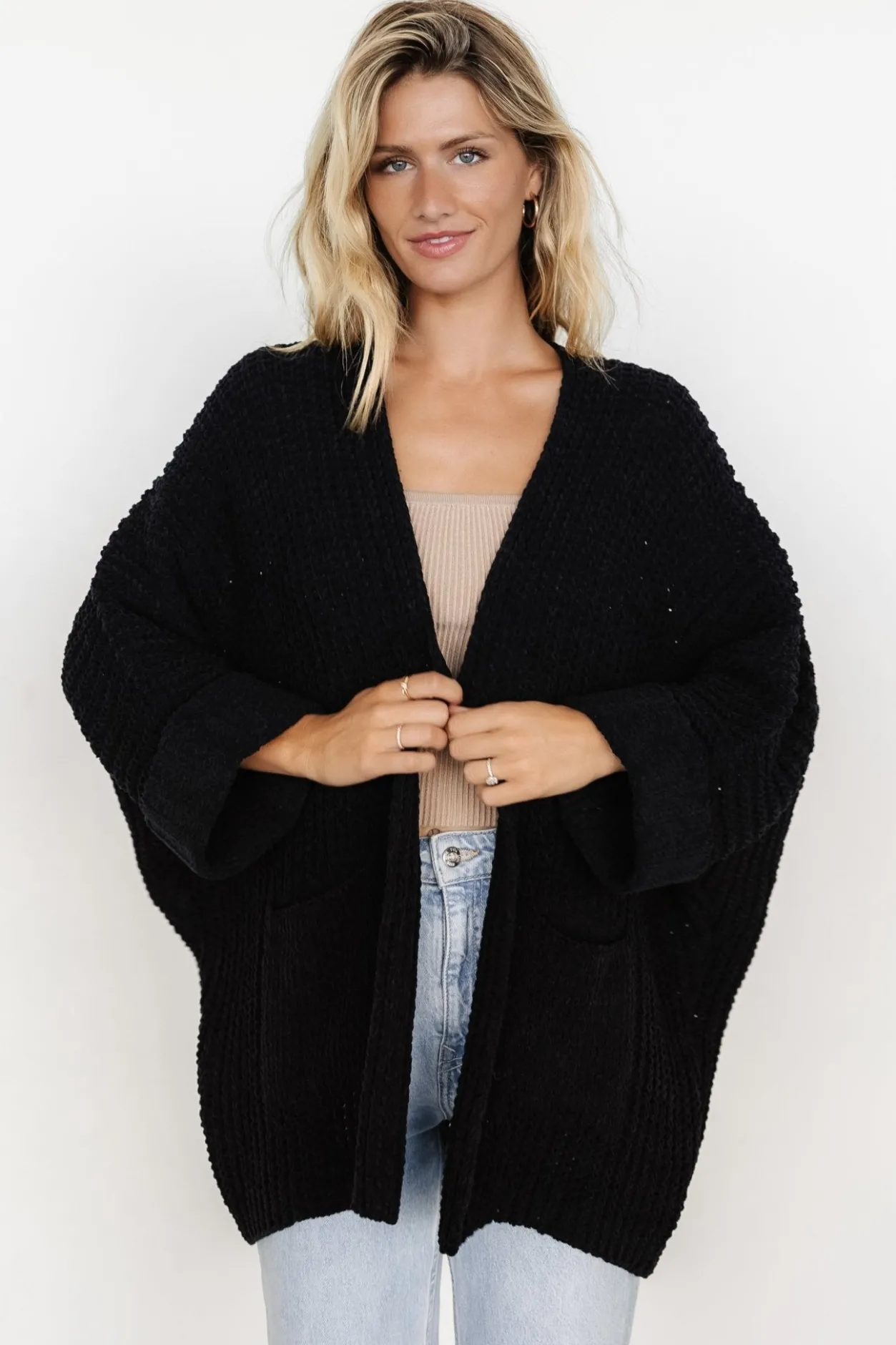 Fashion Baltic Born Cybele Oversized Cardigan | Black