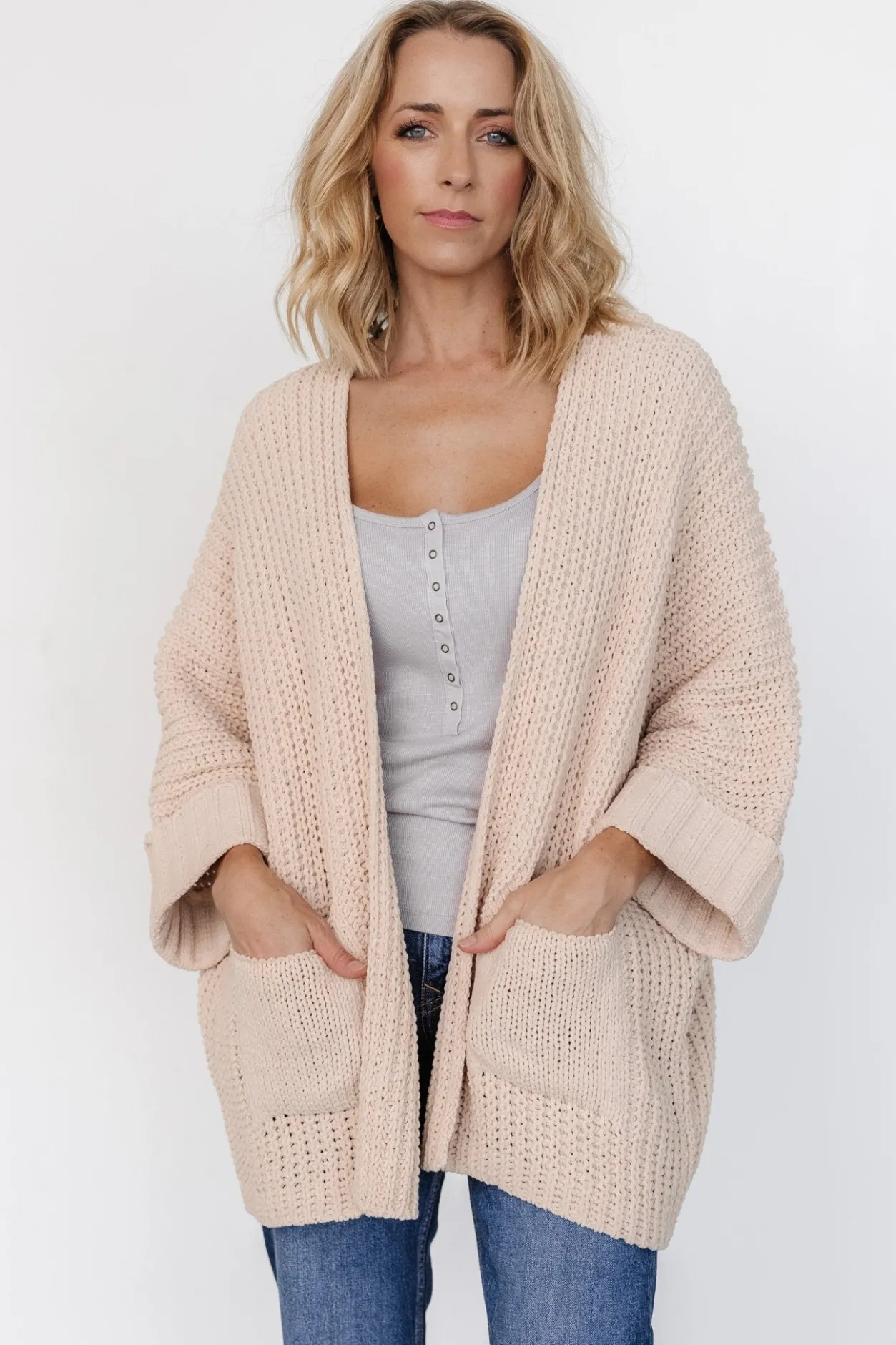 Hot Baltic Born Cybele Oversized Cardigan | Natural