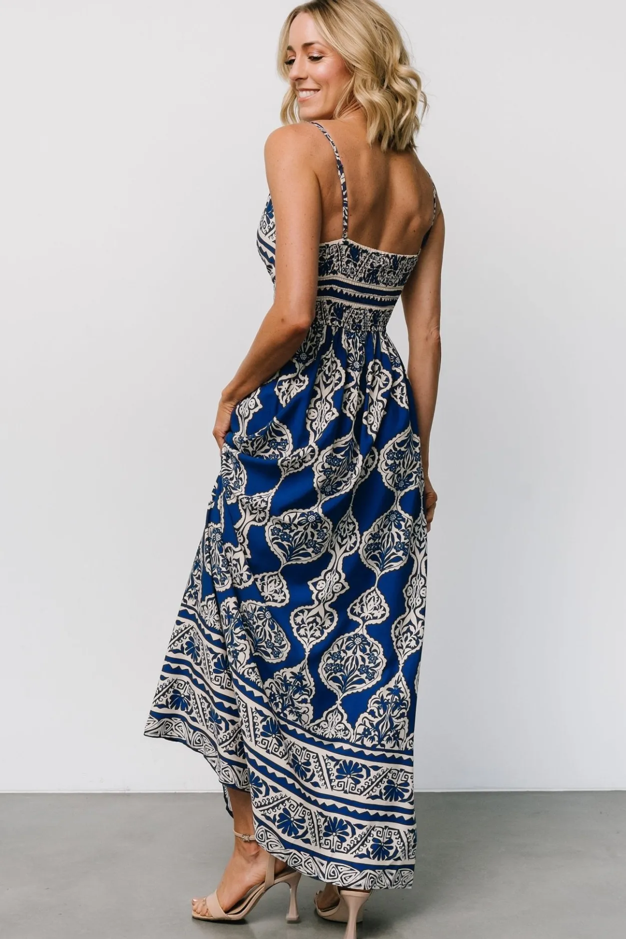 Outlet Baltic Born Davinah V Neck Maxi Dress | Blue Print BluePrint