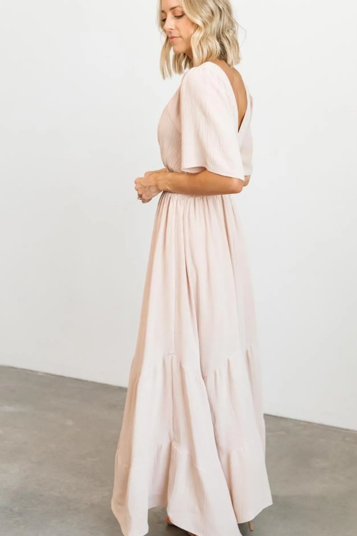 Discount Baltic Born Delilah Maxi Dress | Blush