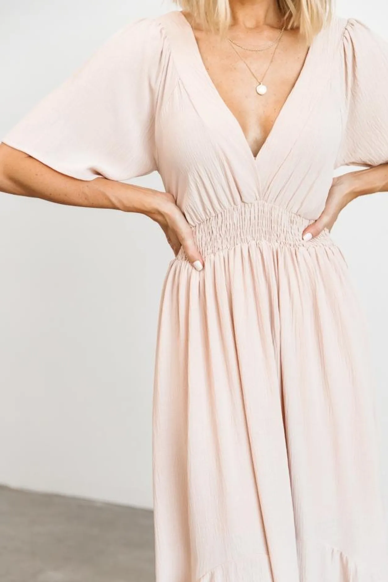 Discount Baltic Born Delilah Maxi Dress | Blush