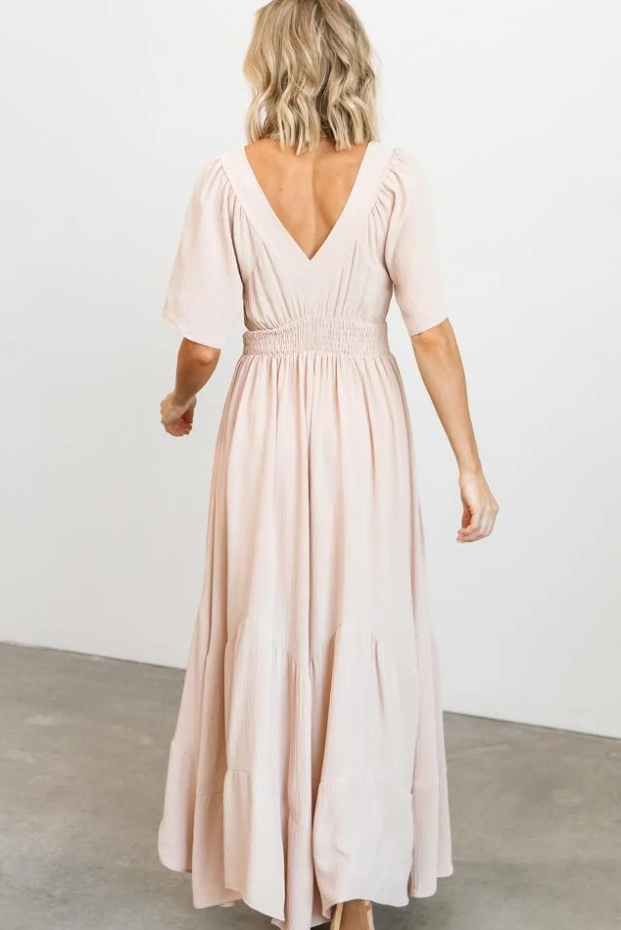 Discount Baltic Born Delilah Maxi Dress | Blush