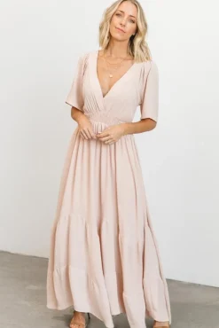 Discount Baltic Born Delilah Maxi Dress | Blush