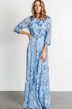 Online Baltic Born Destiny Sequin Maxi Dress | Blue