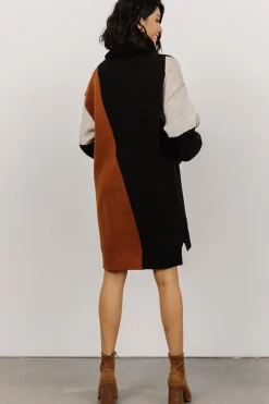 Fashion Baltic Born Diego Sweater Dress | Black Multi BlackMulti