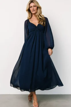 Best Baltic Born Dione Midi Dress | Navy