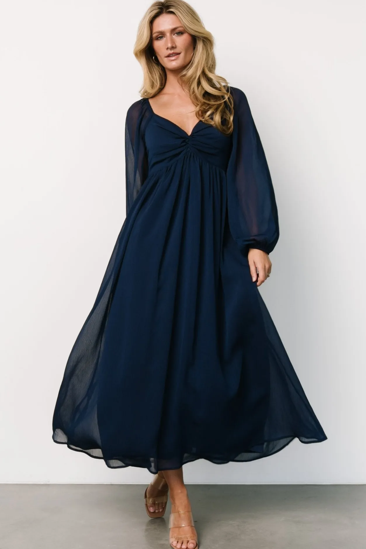 Best Baltic Born Dione Midi Dress | Navy