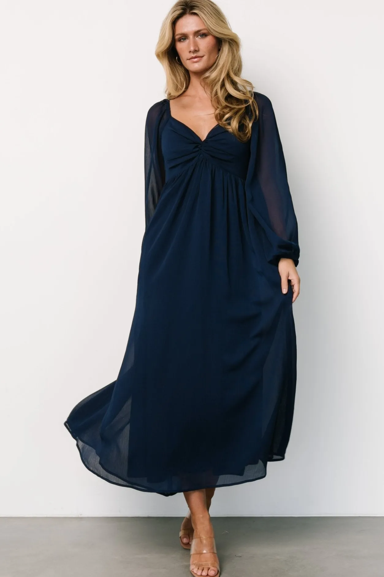 Best Baltic Born Dione Midi Dress | Navy