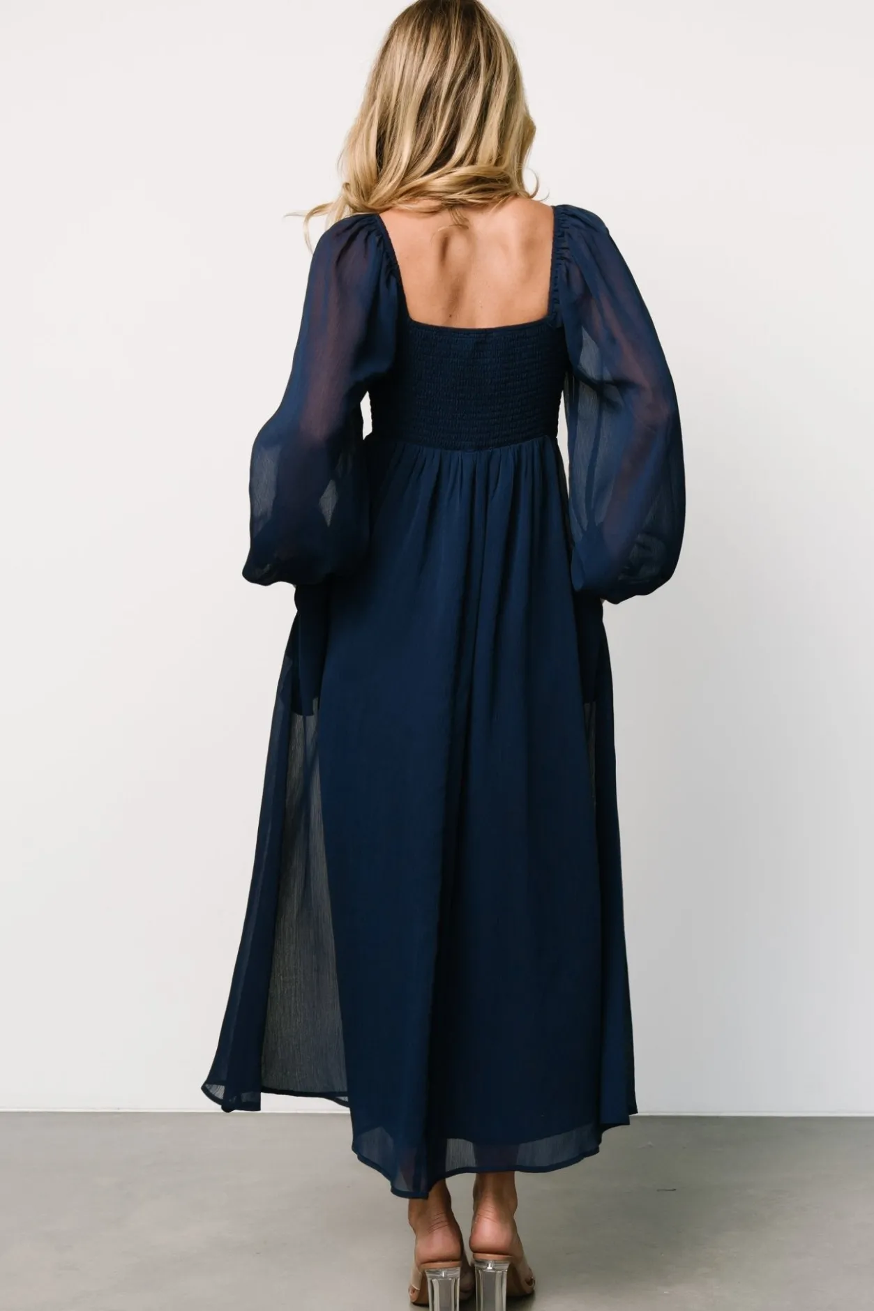 Best Baltic Born Dione Midi Dress | Navy