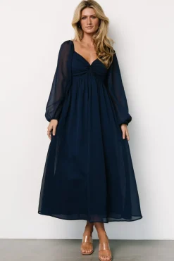 Best Baltic Born Dione Midi Dress | Navy