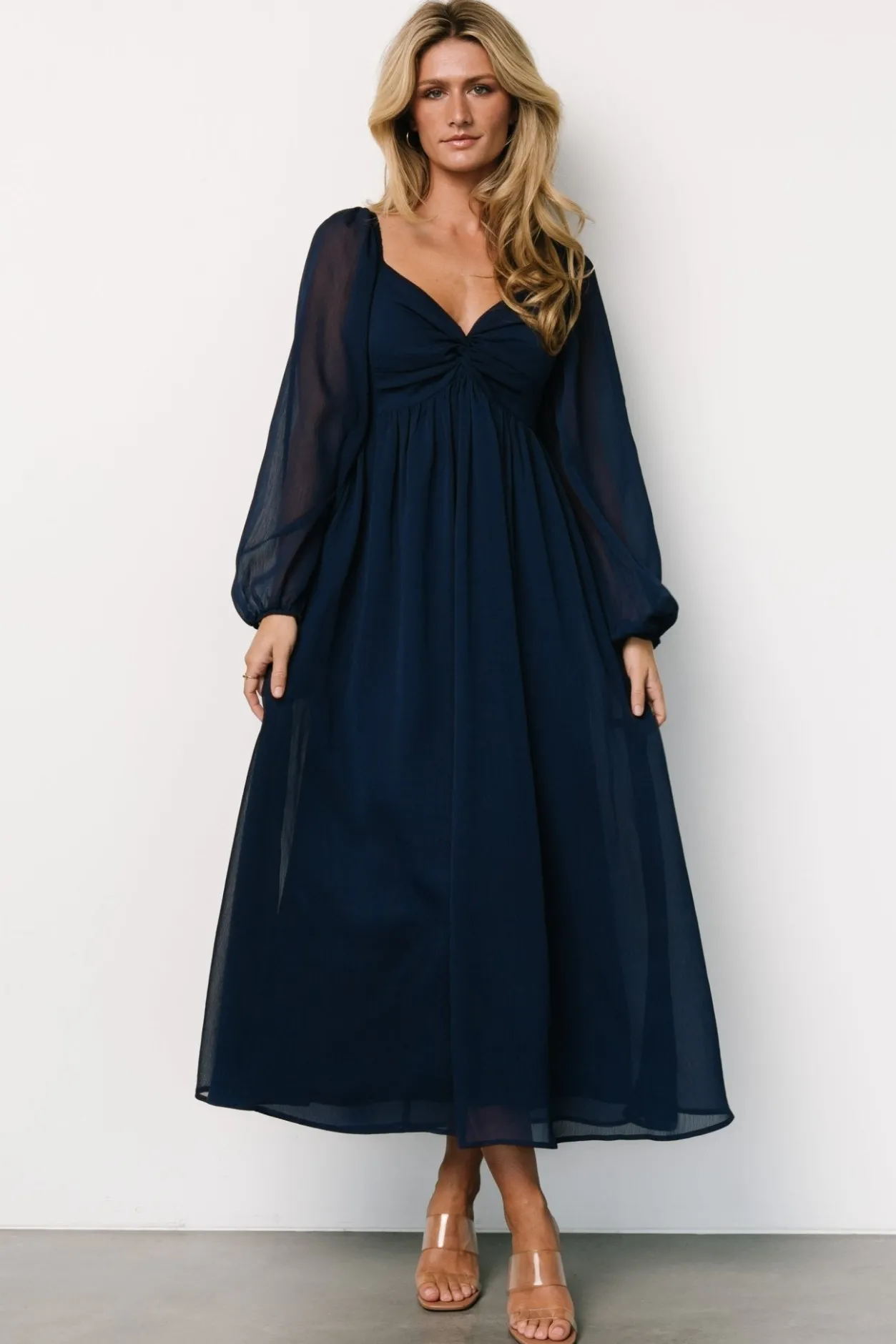 Best Baltic Born Dione Midi Dress | Navy
