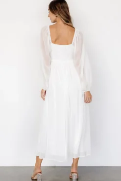 Outlet Baltic Born Dione Midi Dress | Off-White