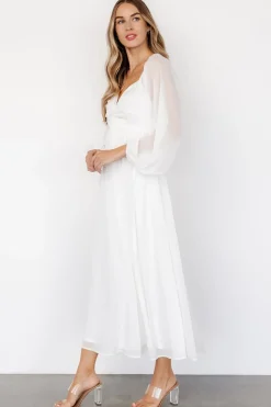 Outlet Baltic Born Dione Midi Dress | Off-White