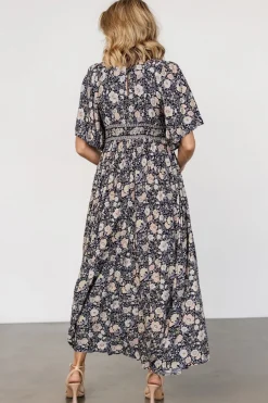 Clearance Baltic Born Elissa Maxi Dress | Midnight Floral MidnightFloral