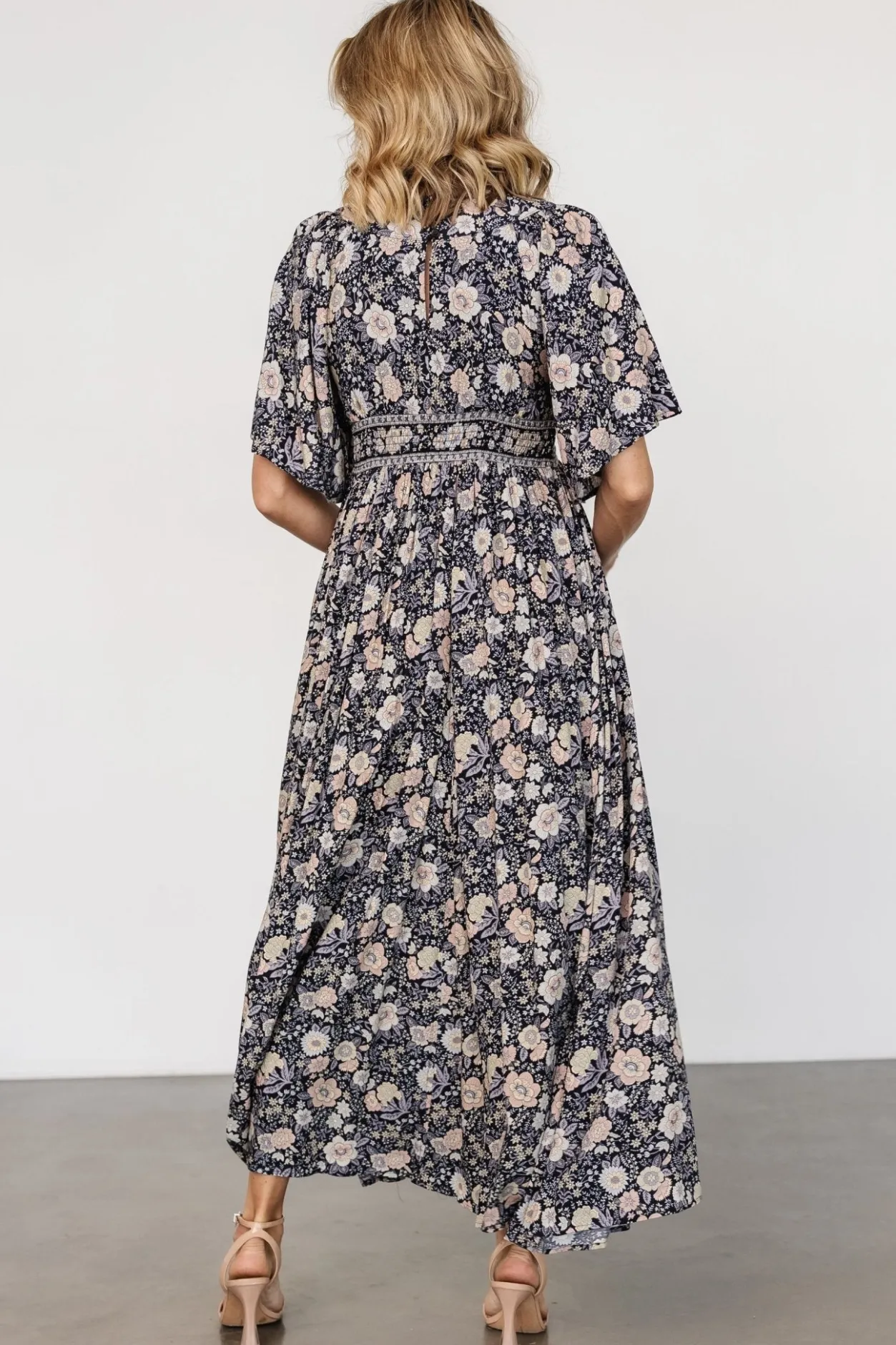 Clearance Baltic Born Elissa Maxi Dress | Midnight Floral MidnightFloral
