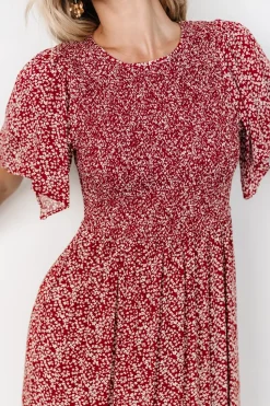 Clearance Baltic Born Eliza Maxi Dress | Rust Print RustPrint