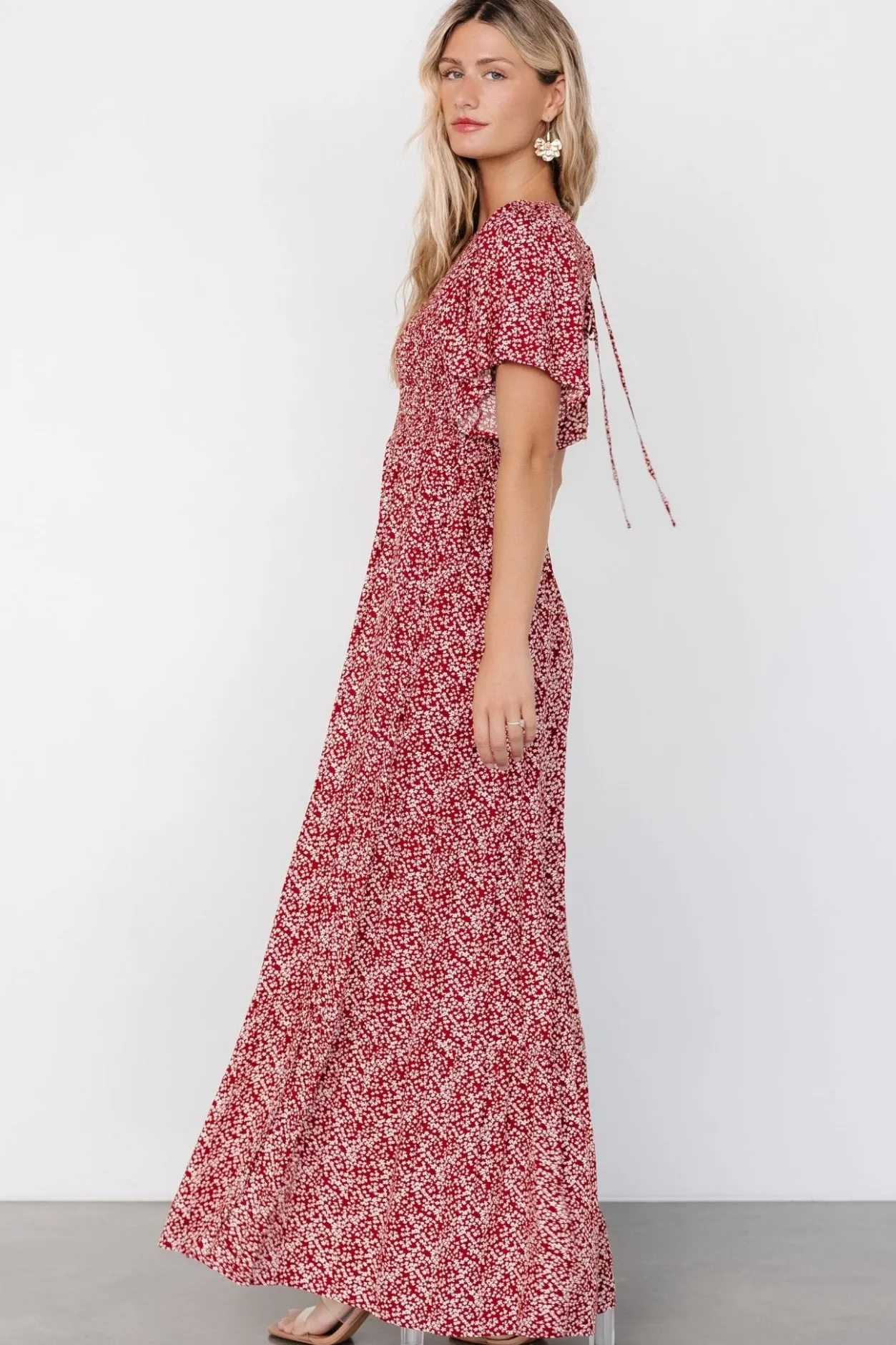 Clearance Baltic Born Eliza Maxi Dress | Rust Print RustPrint