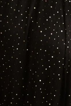 Clearance Baltic Born Fabric Swatch - Abigail Sparkle | Black