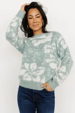 Fashion Baltic Born Fairbanks Sweater | Blue Sage Print BlueSagePrint