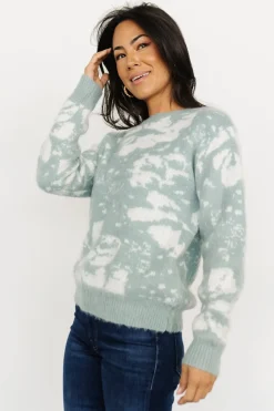 Fashion Baltic Born Fairbanks Sweater | Blue Sage Print BlueSagePrint