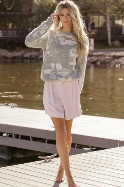 Fashion Baltic Born Fairbanks Sweater | Blue Sage Print BlueSagePrint
