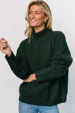 Clearance Baltic Born Fallon Sweater | Dark Green DarkGreen