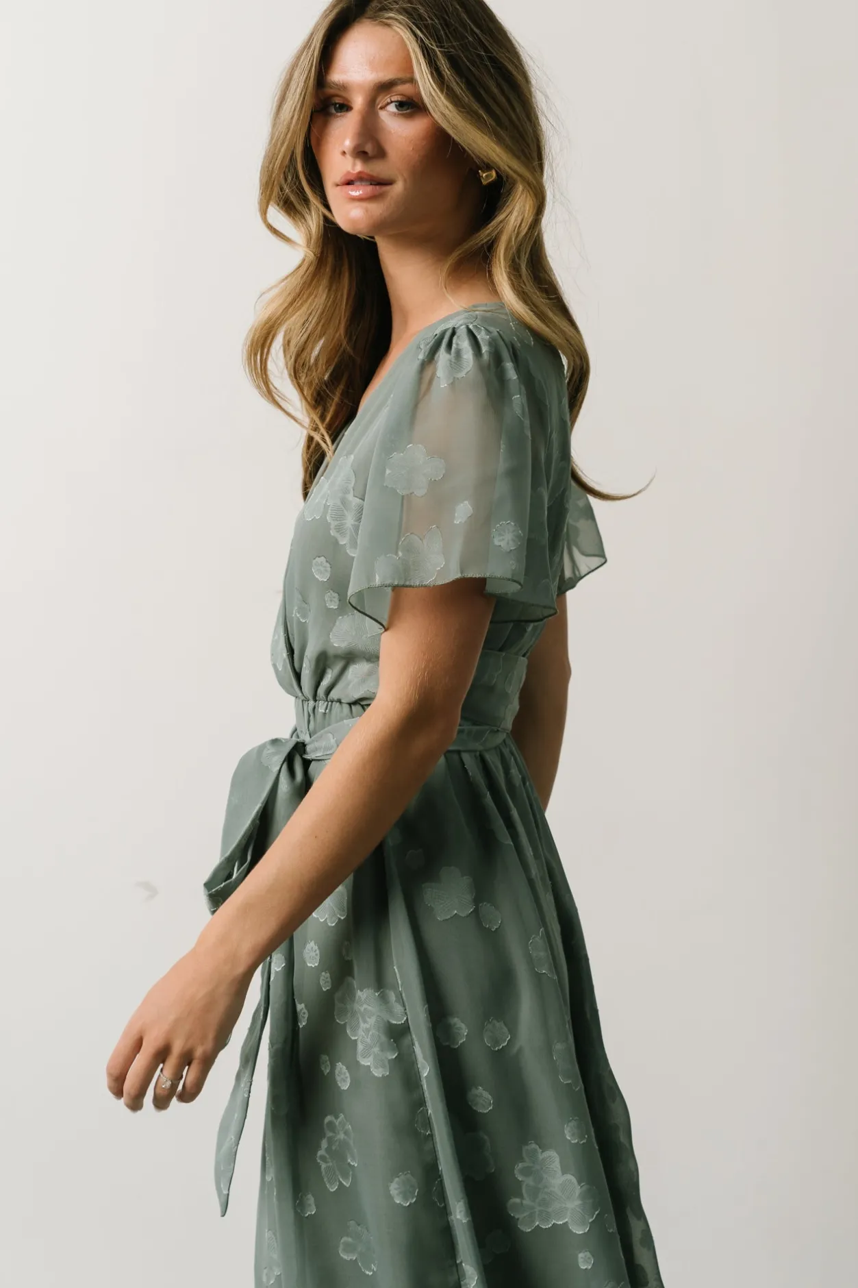 Fashion Baltic Born Faye Maxi Dress | Eucalyptus