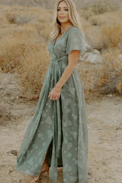 Fashion Baltic Born Faye Maxi Dress | Eucalyptus