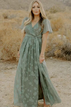 Fashion Baltic Born Faye Maxi Dress | Eucalyptus