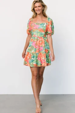 Online Baltic Born Fiji Mini Dress | Multi Print MultiPrint