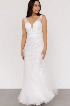 Discount Baltic Born Fleurette Bridal Gown | White