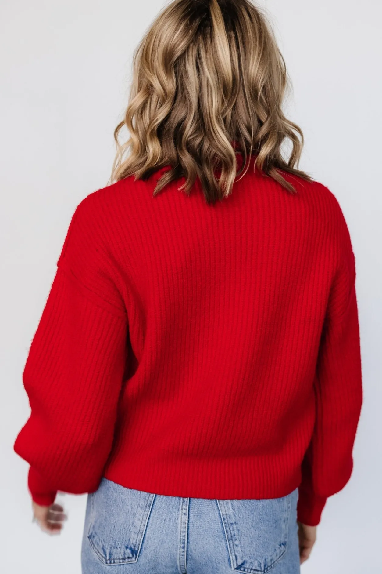 Online Baltic Born Frannie Knit Turtleneck Sweater | Red