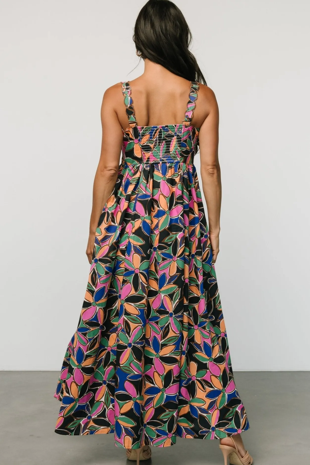 Clearance Baltic Born Frida Tank Maxi Dress | Multi Print MultiPrint