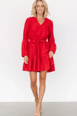 Best Baltic Born Fuji Short Dress | Red