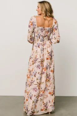 Fashion Baltic Born Giselle Maxi Dress | Blush Multi Floral BlushMultiFloral