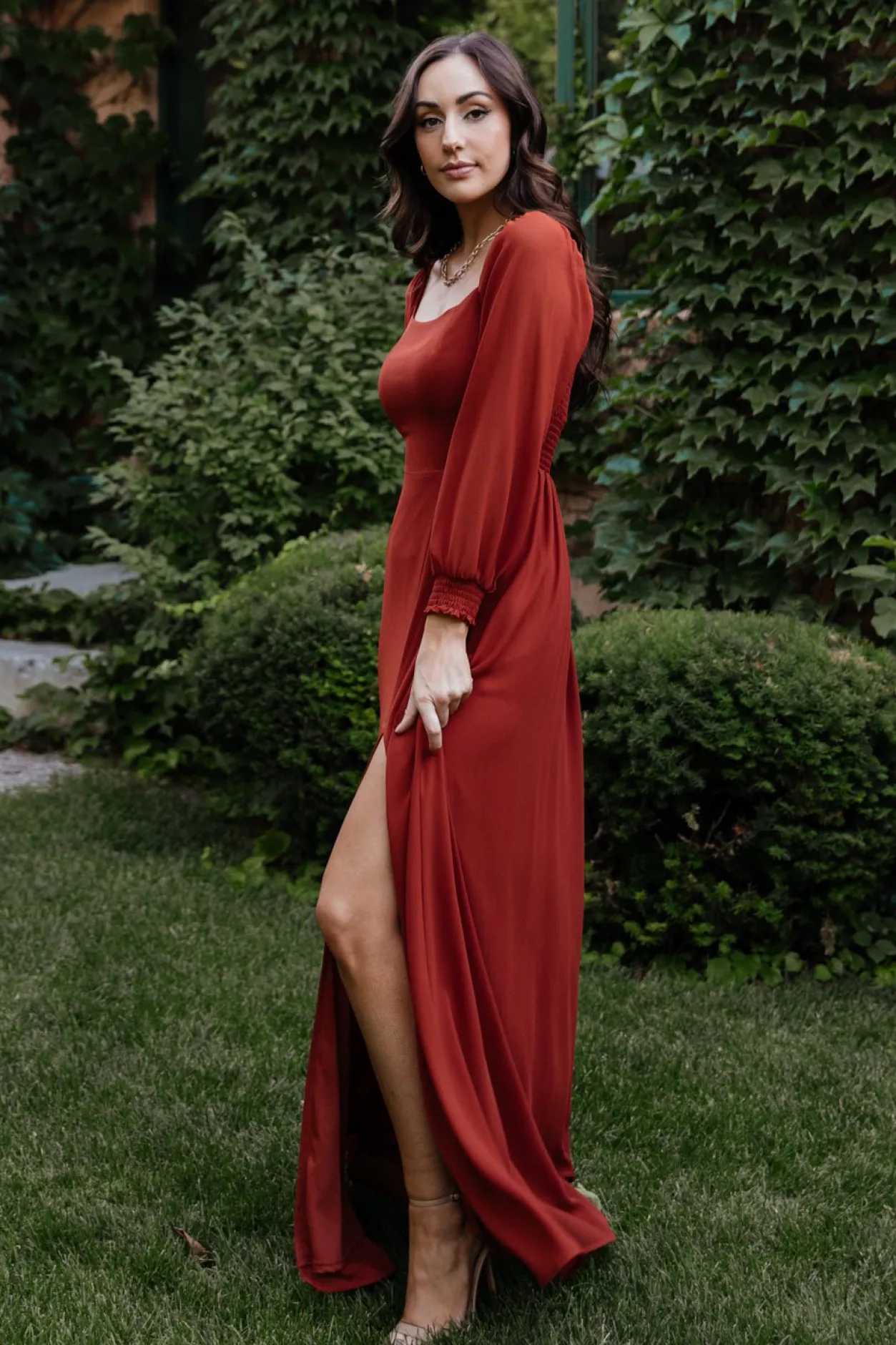 Sale Baltic Born Giselle Maxi Dress | Rust
